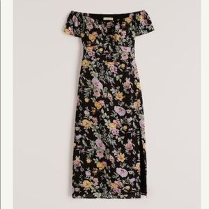 Abercrombie women off the shoulder mini dress 641500902 size XS